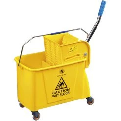 Professional Mop Bucket With Side Press Wringer 24 Litres | Adexa 027VL