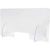 Freestanding Sneeze Guard/Plastic Divider Screen 1200x600mm Clear | Adexa AC80009 -Cheap Adexa Store AC8009 1200x1200 1