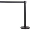 Black Barrier Post With Black Retractable Belt 2m | Adexa BBP01A -Cheap Adexa Store BBP01A 1200x1200 1