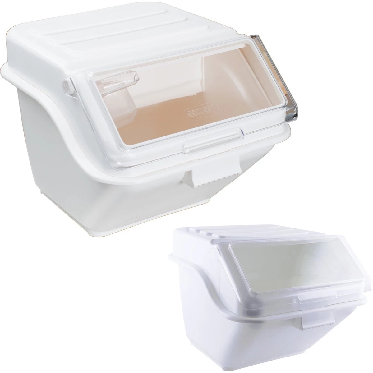 Ingredient Bin Combo 10 & 48 Litres Transparent Lid | Adexa BCOMB1 3 Ingredient Bin Combo 10 & 48 Litres Transparent Lid | Adexa BCOMB1