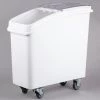 Mobile Ingredient Bin 80 Litre Transparent Lid | Adexa BITR21