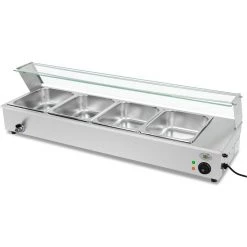 Display Bain Marie Countertop 4xGN1/2 | Adexa BM4D