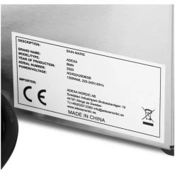 Commercial Bain Marie 1xGN1/1 | Adexa BMN 11 Commercial Bain Marie 1xGN1/1 | Adexa BMN -Cheap Adexa Store BMN 4 1200x1200 1