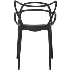 Bistro Dining Arm Chair Plastic Black Indoors & Outdoors | Adexa WW023BLACK -Cheap Adexa Store BMOU6283384BLACK 3 1200x1200 1