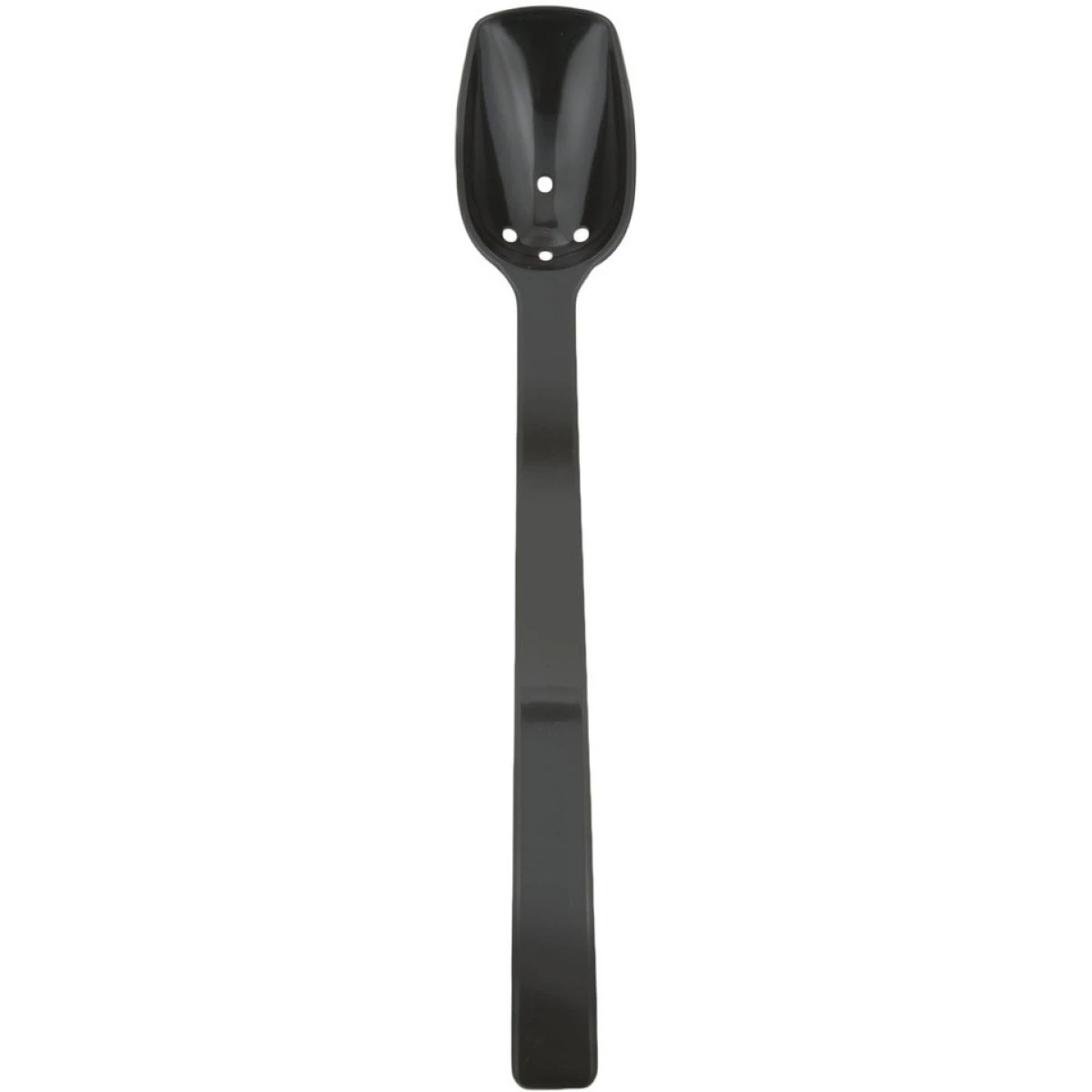 0.75oz Catering Perforated Serving Spoon 10" Handle Black Polycarbonate| Adexa BSPC10P 3 0.75oz Catering Perforated Serving Spoon 10" Handle Black Polycarbonate| Adexa BSPC10P