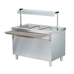 Professional Bain Marie With Open Cupboard 3xGN1/1 | Adexa BTEB711FN