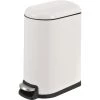 Rectangular Soft Close Pedal Waste Bin 40L Matt White | Adexa C10076FM40L -Cheap Adexa Store C10076P40L 1200x1200 1