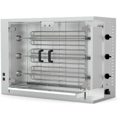 Professional Chicken Rotisserie Oven Electric 3 Spit 12-15 Chickens | Adexa CRE3