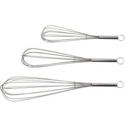 3 Piece Whisk Set Stainless Steel | Adexa E021