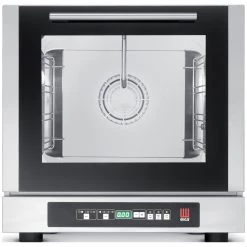 Professional Combi Steamer Electric 4 Trays GN2/3 Digital Controls Direct Steam Tilt Door | Tecnoeka EKF423DUD