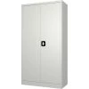 Commercial Steel Grey/White Storage Cupboard With 4 Shelves And Lock 800x400x1800mm | Adexa FCA18WHITE -Cheap Adexa Store FCA18 1200x1200 1