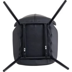 Side Dining Chair PU Leather Seat Black | Adexa GSYH003B -Cheap Adexa Store GS YH003 ANLI BLACK 4 1200x1200 1