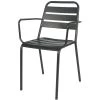 Bistro Arm Chair Steel Indoors Black | Adexa GS60790ARMB -Cheap Adexa Store GS60790ARMB 1200x1200 1