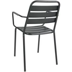 Bistro Arm Chair Steel Indoors Black | Adexa GS60790ARMB -Cheap Adexa Store GS60790ARMB 2 1200x1200 1