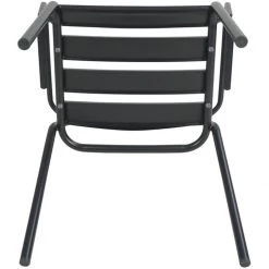 Bistro Arm Chair Steel Indoors Black | Adexa GS60790ARMB -Cheap Adexa Store GS60790ARMB 5 1200x1200 1