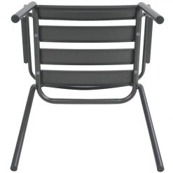 Bistro Arm Chair Steel Indoors Gun Metal | Adexa GS60790ARMGM -Cheap Adexa Store GS60790ARMGM 5 1200x1200 1