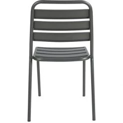 Bistro Side Chair Steel Indoors Gun Metal | Adexa GS60790GM -Cheap Adexa Store GS60790GM 3 1200x1200 1