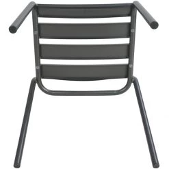 Bistro Side Chair Steel Indoors Gun Metal | Adexa GS60790GM -Cheap Adexa Store GS60790GM 5 1200x1200 1