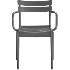 Bistro Arm Chair Aluminium Indoors & Outdoors Dark Grey | Adexa GS60859AG -Cheap Adexa Store GS60859AG 2 1200x1200 1
