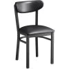 Black Steel Chair With Black Vinyl Cushion Seat & Black Vinyl Cushion Back | Adexa GS65VBLACKSEATBLACKBACK -Cheap Adexa Store GS65VBLACKSEATBLACKBACK 1200x1200 1