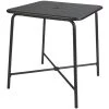 Bistro Table Steel Black 710x710mm Indoors | Adexa GSHW1046B -Cheap Adexa Store GSHW1046B 1200x1200 1