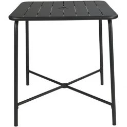 Bistro Table Steel Black 710x710mm Indoors | Adexa GSHW1046B -Cheap Adexa Store GSHW1046B 2 1200x1200 1