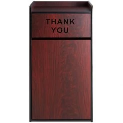 Commercial Rubbish Bin Cabinet & Tray Shelf 'Thank You' Mahogany | Adexa GSLJ006M 9 Commercial Rubbish Bin Cabinet & Tray Shelf 'Thank You' Mahogany | Adexa GSLJ006M -Cheap Adexa Store GSLJ006M 2 1200x1200 1