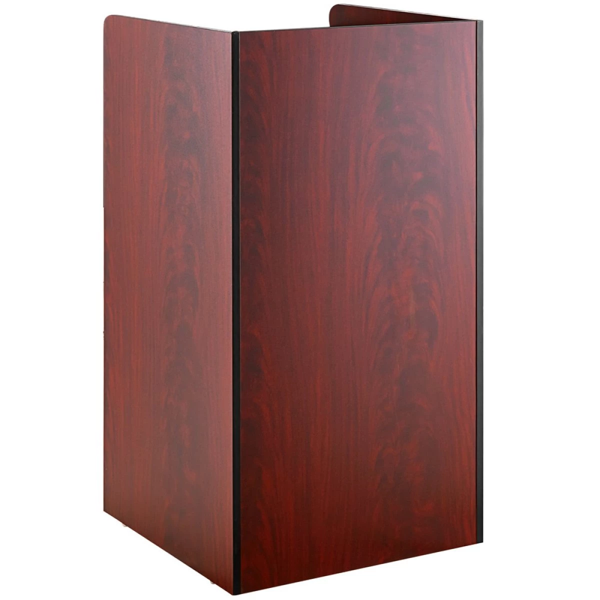 Commercial Rubbish Bin Cabinet & Tray Shelf 'Thank You' Mahogany | Adexa GSLJ006M 6 Commercial Rubbish Bin Cabinet & Tray Shelf 'Thank You' Mahogany | Adexa GSLJ006M - Image 4