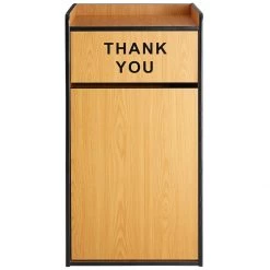 Commercial Rubbish Bin Cabinet & Tray Shelf 'Thank You' Natural | Adexa GSLJ006N 8 Commercial Rubbish Bin Cabinet & Tray Shelf 'Thank You' Natural | Adexa GSLJ006N -Cheap Adexa Store GSLJ006N 2 1200x1200 1