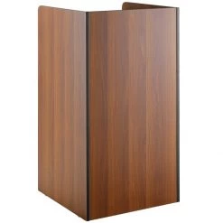 Commercial Rubbish Bin Cabinet & Tray Shelf 'Thank You' Walnut | Adexa GSLJ006W -Cheap Adexa Store GSLJ006W 3 1200x1200 1