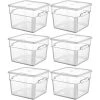 Pack Of 6 Food Storage Container With Lid 11.4 Litre 290x300x212mm Polypropylene | Adexa GSPP12+GSPPL12 -Cheap Adexa Store GSPP12 6 pack 1200x1200 1