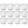 Pack Of 12 Food Storage Container With Lid 7.6 Litre 242x232x232mm Polypropylene | Adexa GSPP8+GSPPL6 -Cheap Adexa Store GSPP8 12 pack 1200x1200 1