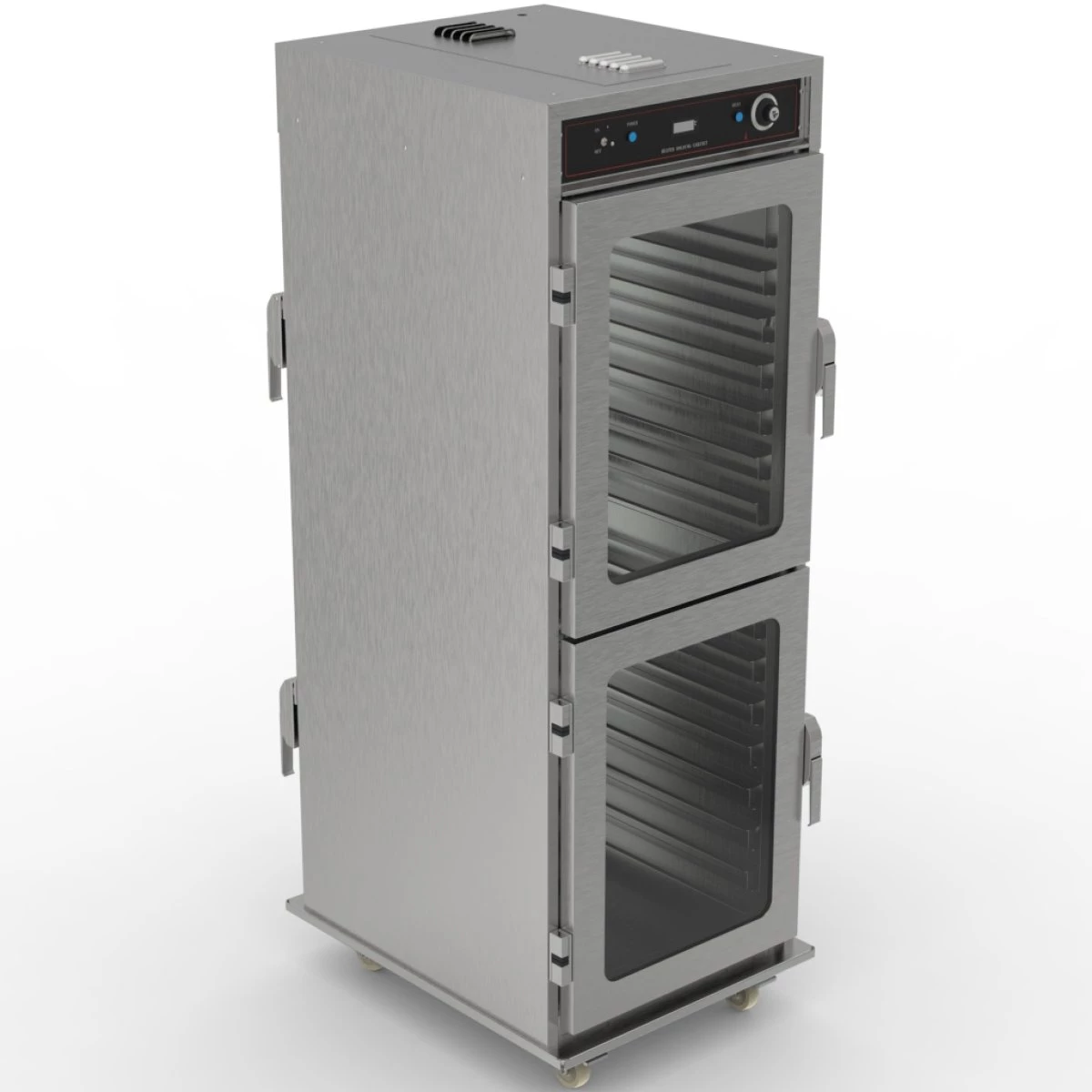 Professional Mobile Holding Display Cabinet Heated With 15 Trays Capacity | Adexa HHC980 6 Professional Mobile Holding Display Cabinet Heated With 15 Trays Capacity | Adexa HHC980 - Image 4