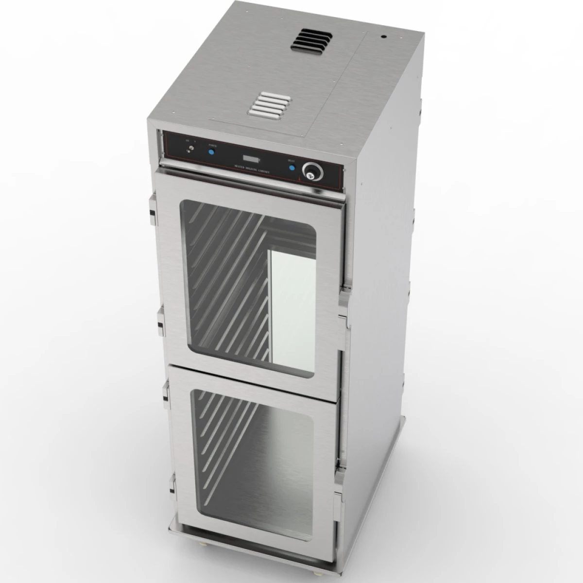 Professional Mobile Holding Display Cabinet Heated With 15 Trays Capacity | Adexa HHC980 9 Professional Mobile Holding Display Cabinet Heated With 15 Trays Capacity | Adexa HHC980 - Image 7