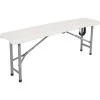 Folding Banquet Bench Table 4ft White 1180x260x420mm | Adexa HQZD118 -Cheap Adexa Store HQZD118 1200x1200 1