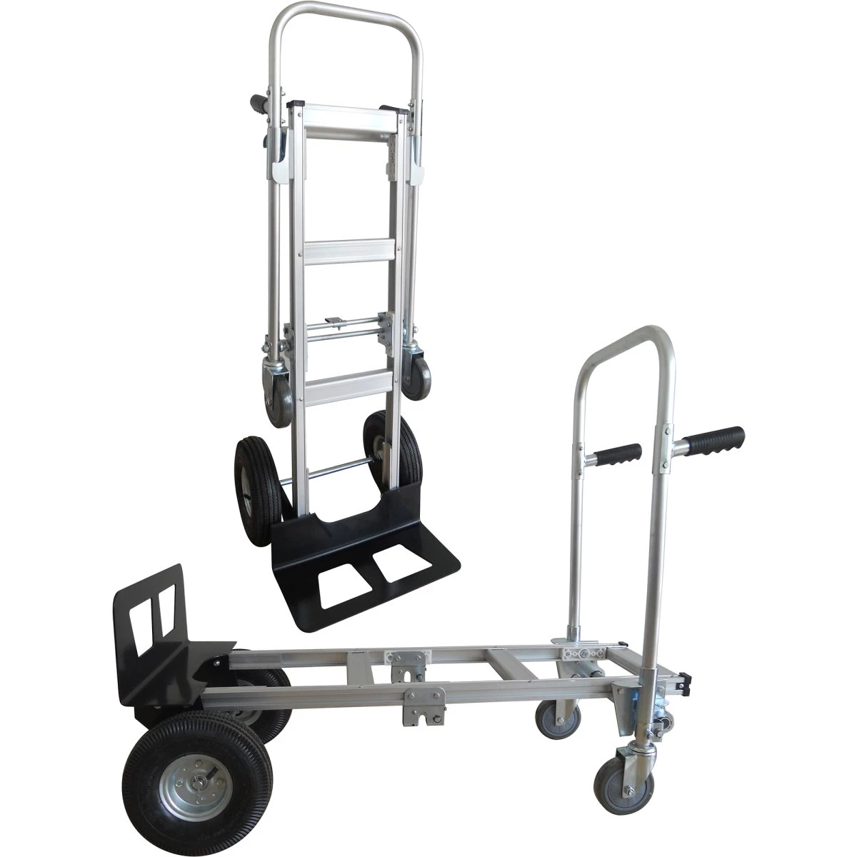 2-in-1 Trolley & Hand Truck Aluminium Telescopic Foldable 1110x510x970mm | Adexa HT1864 3 2-in-1 Trolley & Hand Truck Aluminium Telescopic Foldable 1110x510x970mm | Adexa HT1864