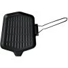 Cast Iron Griddle Pan Pre-seasoned With Removable Handle 370x225mm | Adexa KB3723 -Cheap Adexa Store KB37225 1200x1200 1