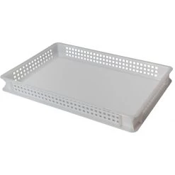 Perforated Pizza Dough Box 600x400x100mm Polypropylene | Adexa M624010