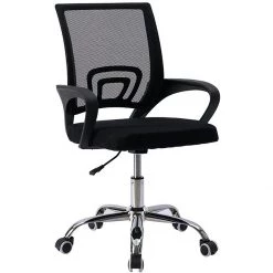 Mesh Office Desk Chair Black | Adexa OC001