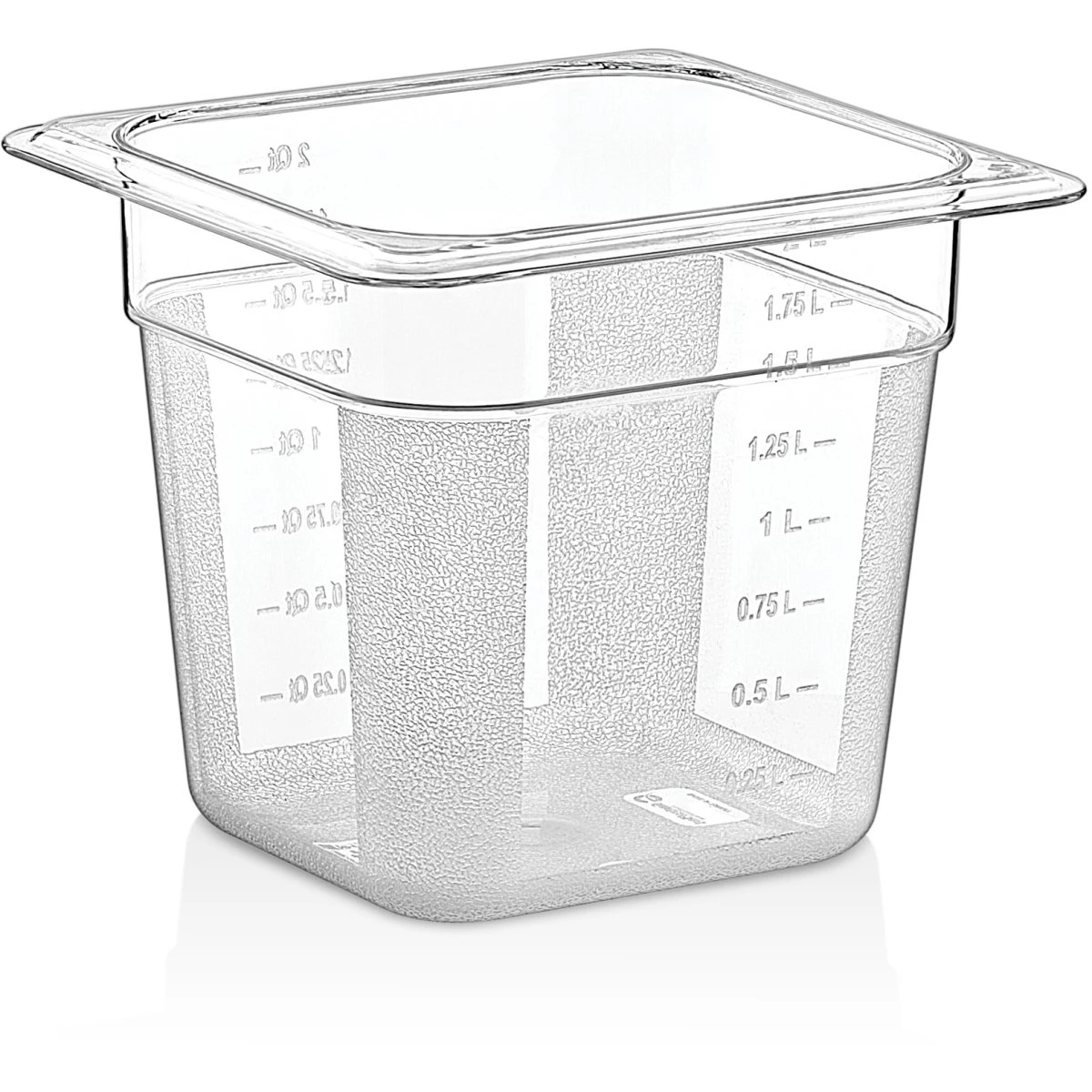 Polycarbonate Gastronorm Pan GN1/6 Depth 150mm Clear | Adexa P8166 3 Polycarbonate Gastronorm Pan GN1/6 Depth 150mm Clear | Adexa P8166