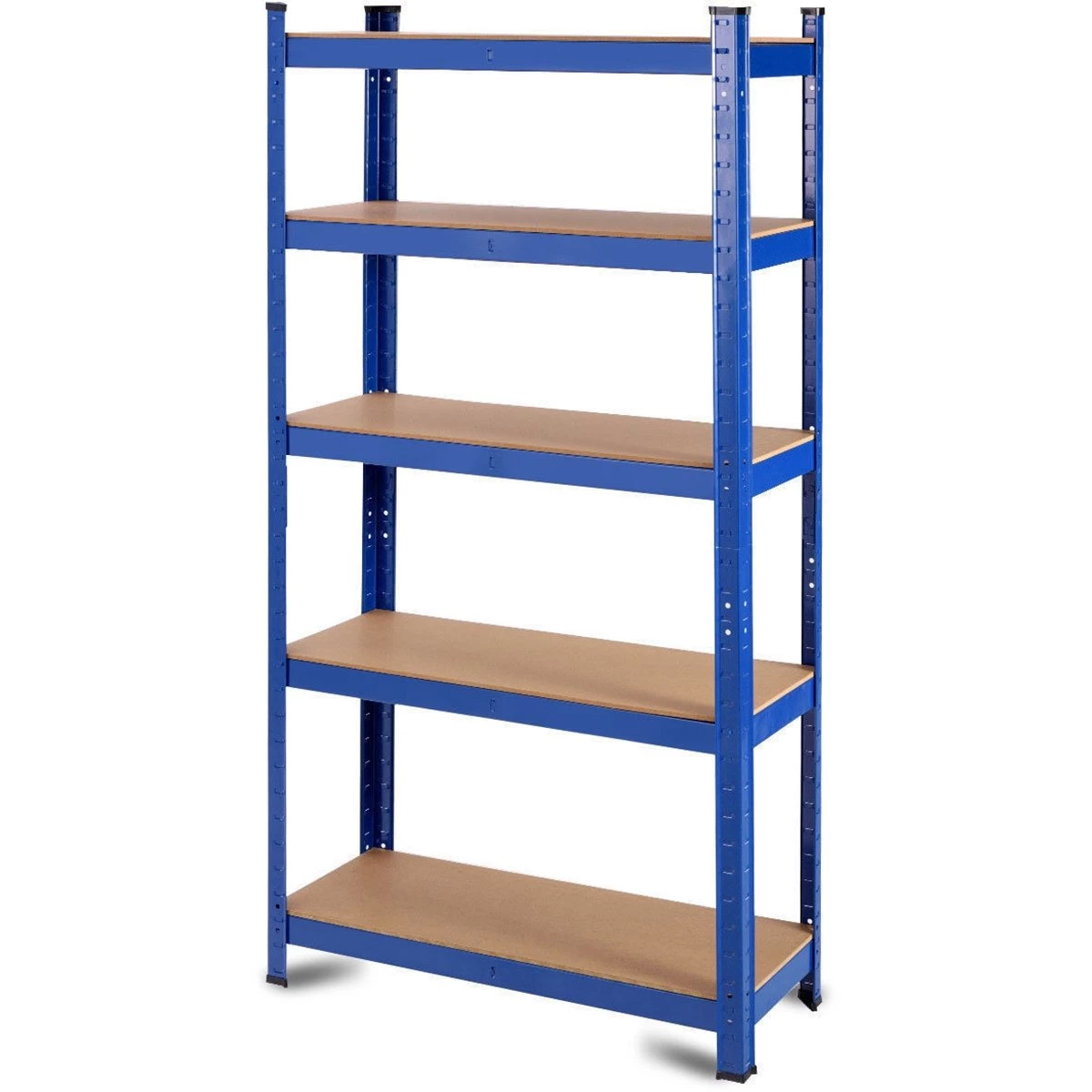 Industrial Shelving Unit Medium Duty 700x300x1500mm 5 Shelves 175 Kg/shelf Powder Coated Steel | Adexa P7030 3 Industrial Shelving Unit Medium Duty 700x300x1500mm 5 Shelves 175 Kg/shelf Powder Coated Steel | Adexa P7030