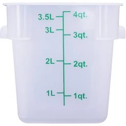 Food Storage Container 3.8 Litre Polypropylene | Adexa PPFSC4