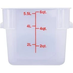 Food Storage Container 5.5 Litre Polypropylene | Adexa PPFSC6