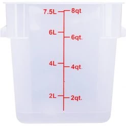 Food Storage Container 7.5 Litre Polypropylene | Adexa PPFSC8