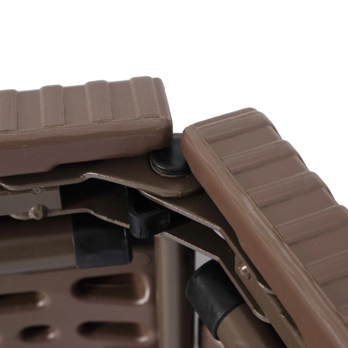 Folding Rattan Design Picnic Table 5ft Brown Plastic | Adexa HQR152 6 Folding Rattan Design Picnic Table 5ft Brown Plastic | Adexa HQR152 - Image 4