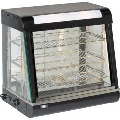 Commercial Heated Showcase Food Warmer 110 Litres Countertop | Adexa FM26