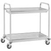 Deep Tray Serving/Service/Clearing Trolley Stainless Steel 2 Tier 860x540x940mm | Adexa RDT2A -Cheap Adexa Store RDT2 1200x1200 1