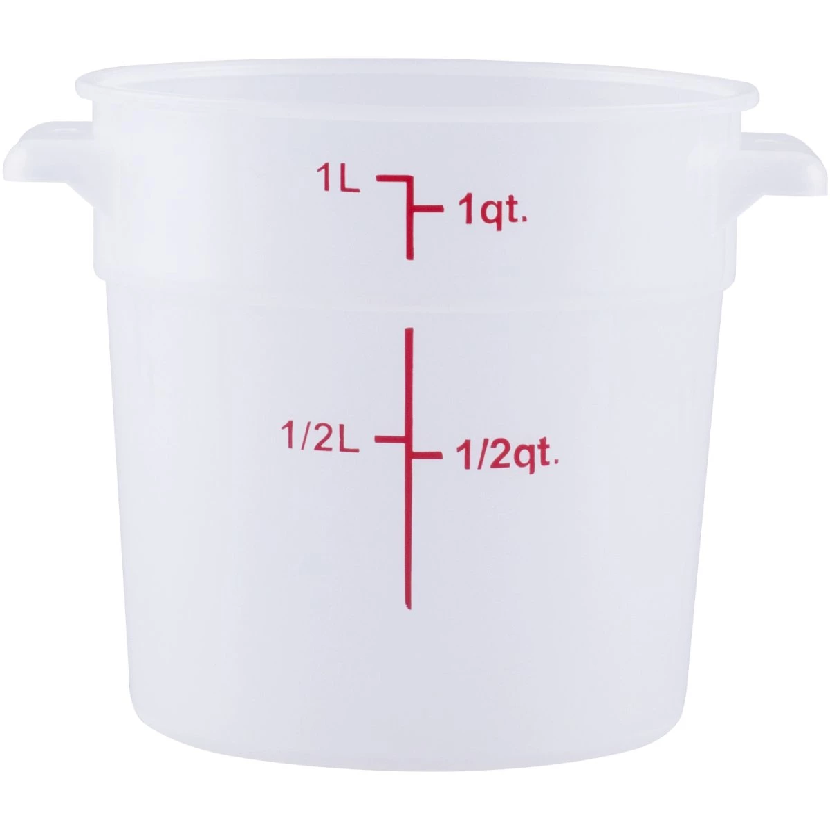 Food Storage Container 1 Litre Translucent Polypropylene | Adexa RSC1 3 Food Storage Container 1 Litre Translucent Polypropylene | Adexa RSC1