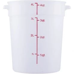 Food Storage Container 4 Litre Translucent Polypropylene | Adexa RSC4