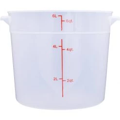 Food Storage Container 6 Litre Translucent Polypropylene | Adexa RSC6